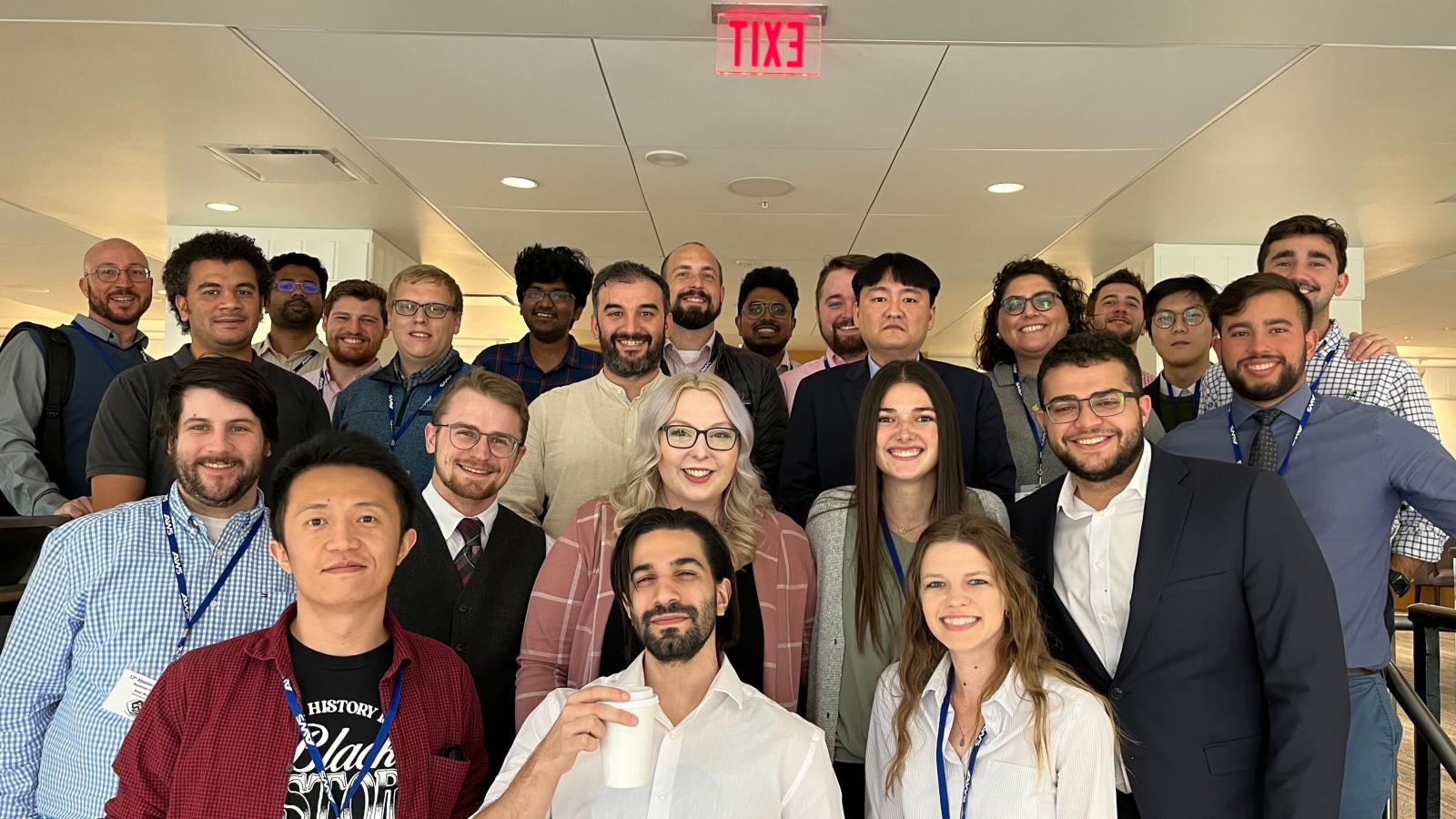 Group photo of researchers